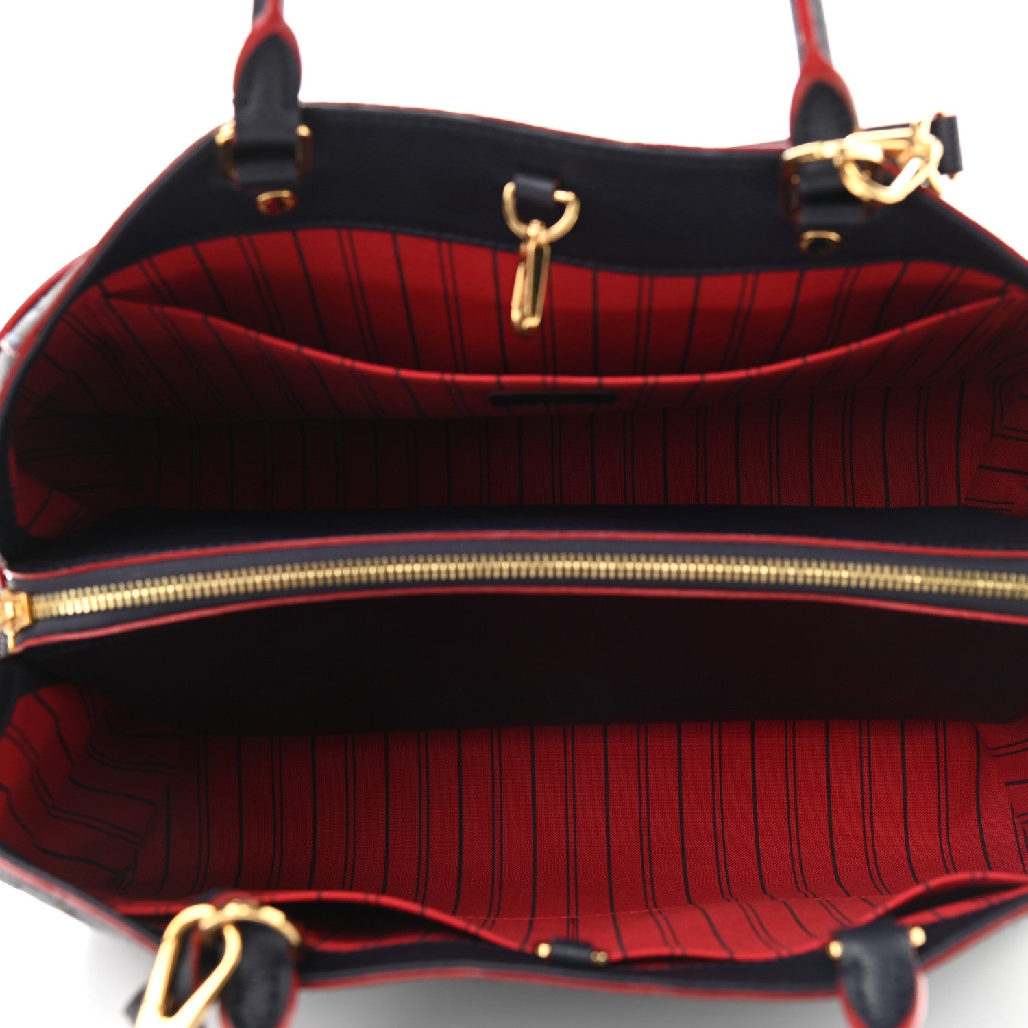 Louis Vuitton Empreinte Montaigne GM Marine Rouge 5 of 11
