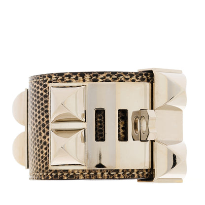 Hermes Lizard Collier de Chien CDC Bracelet S Ombre 3 of 5