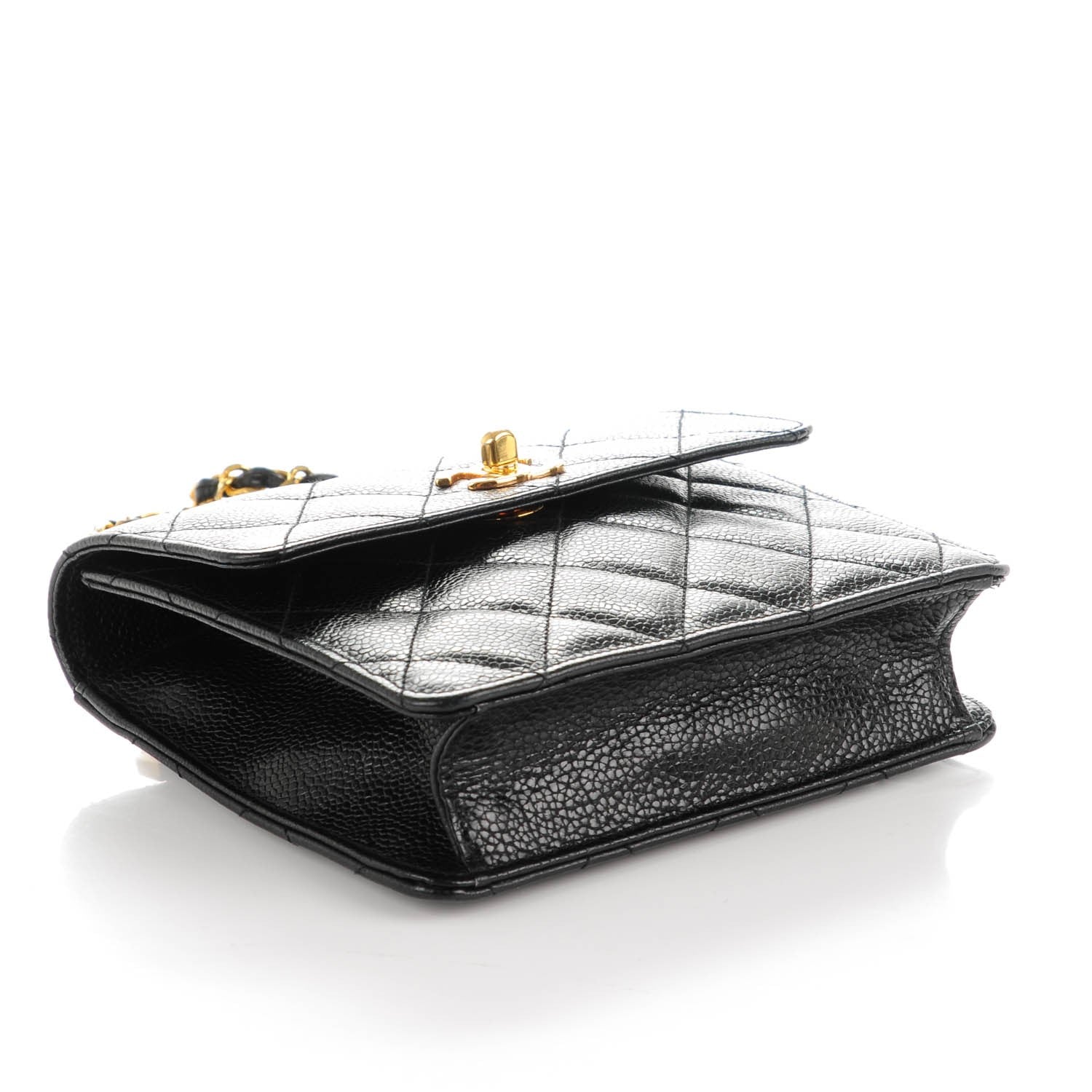 Chanel Caviar Quilted Mini Square Flap Black 4 of 9