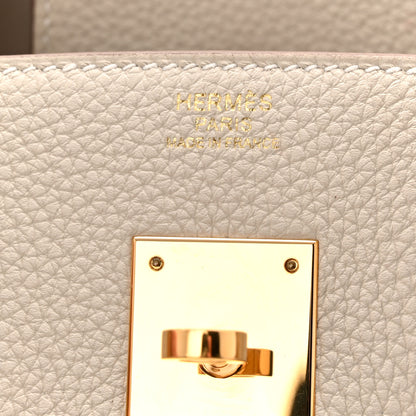 Hermes Togo Birkin 30 Craie 6 of 12