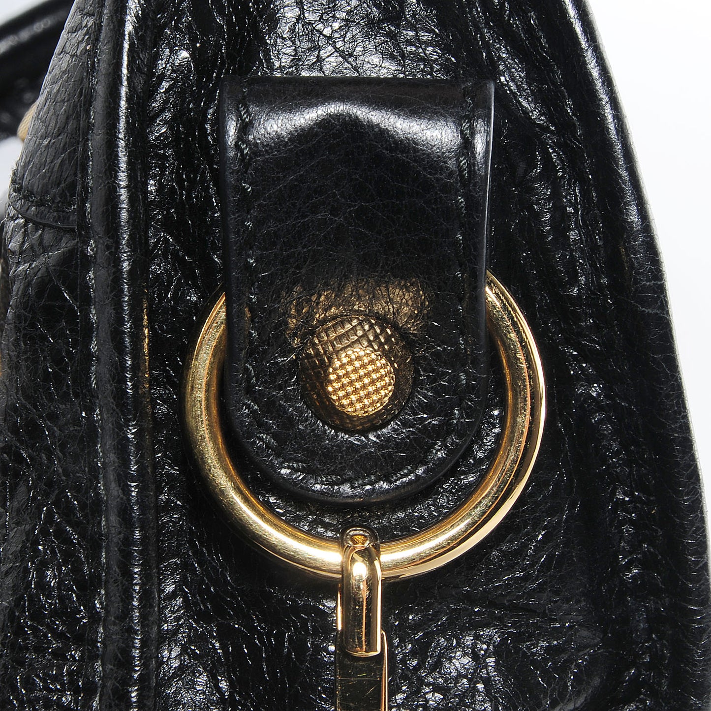 Agneau Giant 12 Gold Hardware City Black