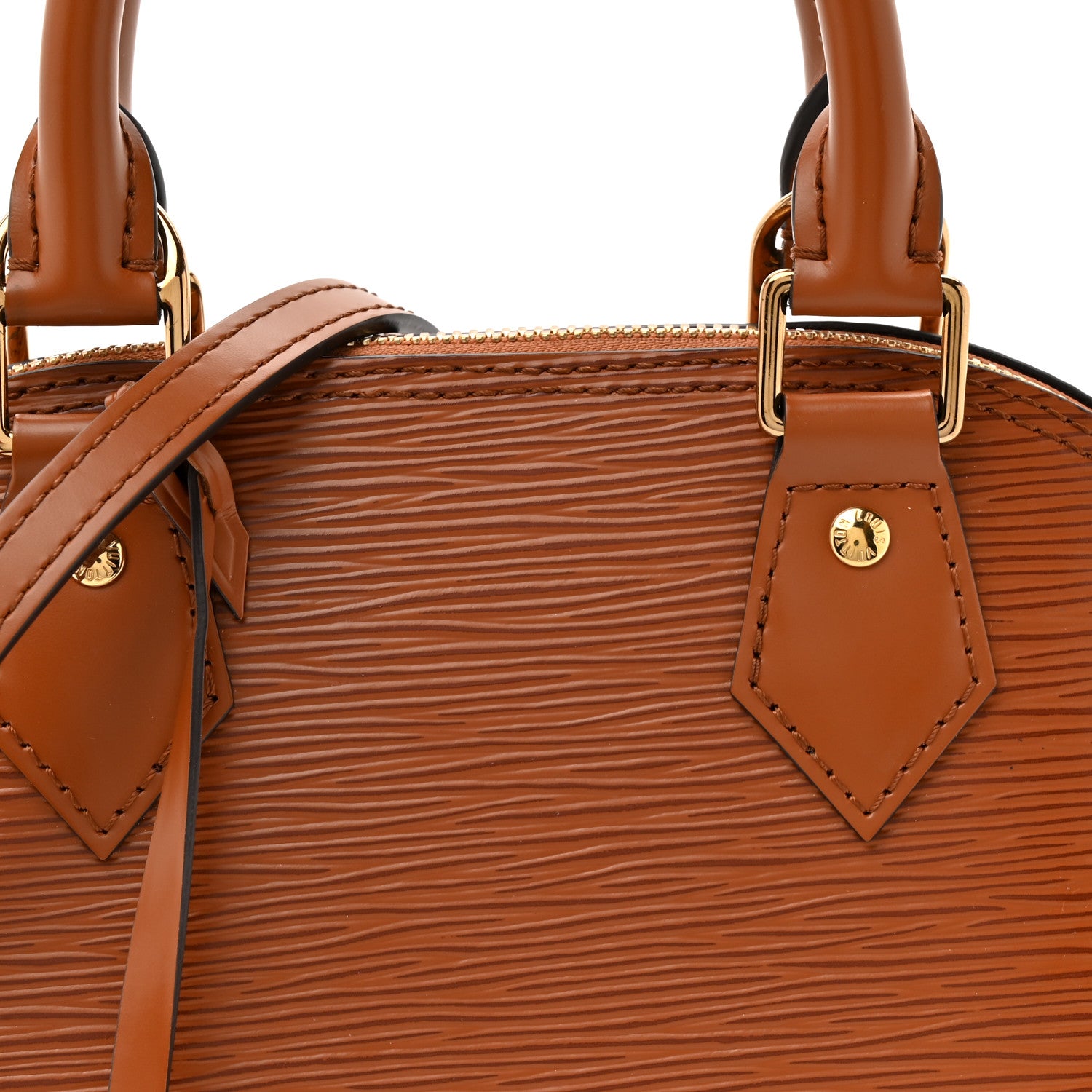 Louis Vuitton Epi Alma BB Tan 6 of 11