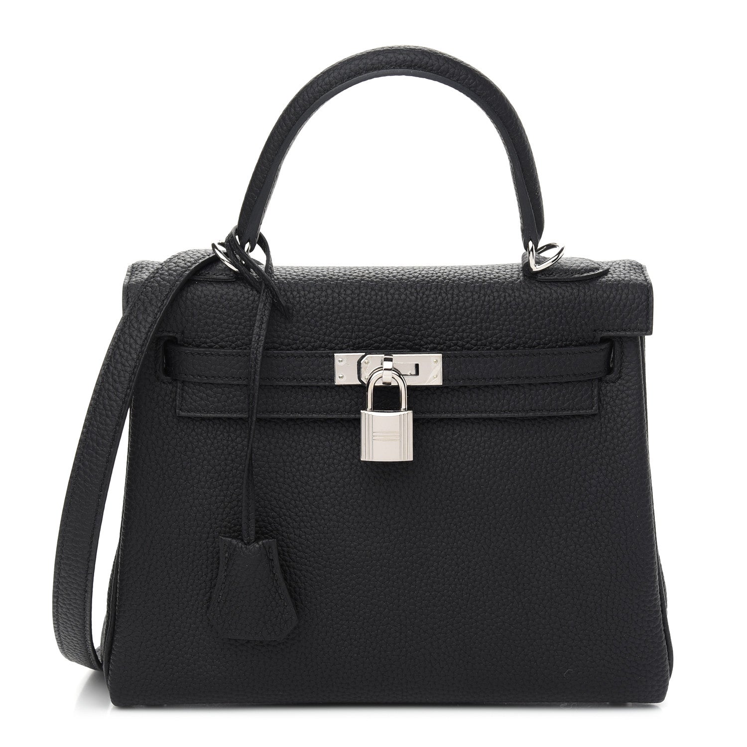 Hermes Togo Kelly Retourne 25 Black 1 of 10