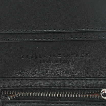 Stella McCartney Shaggy Deer Small Falabella Flap Wallet Black 6 of 8