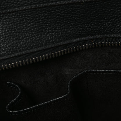 Celine Drummed Calfskin Mini Luggage Black 10 of 10