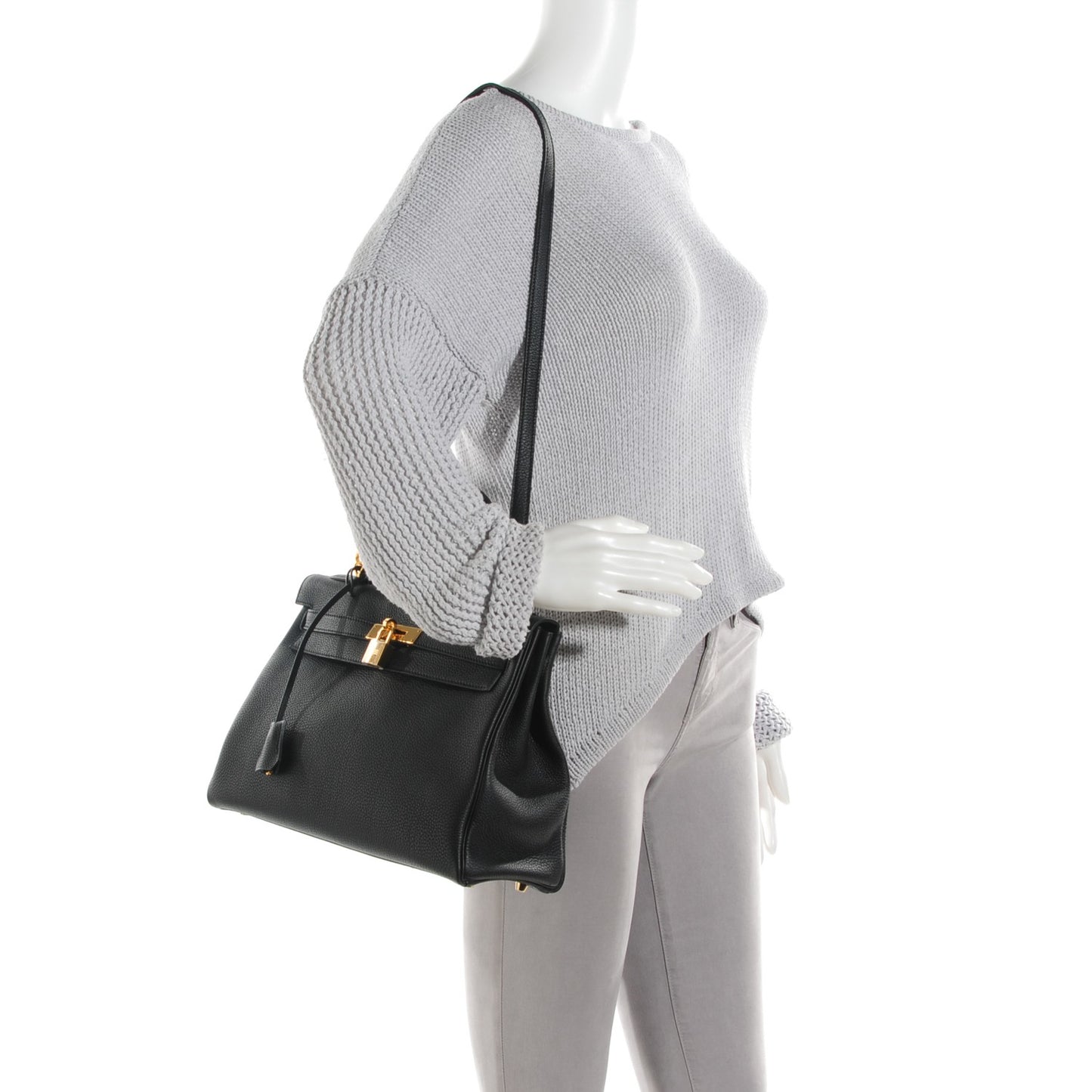 Togo Kelly Retourne 32 Black