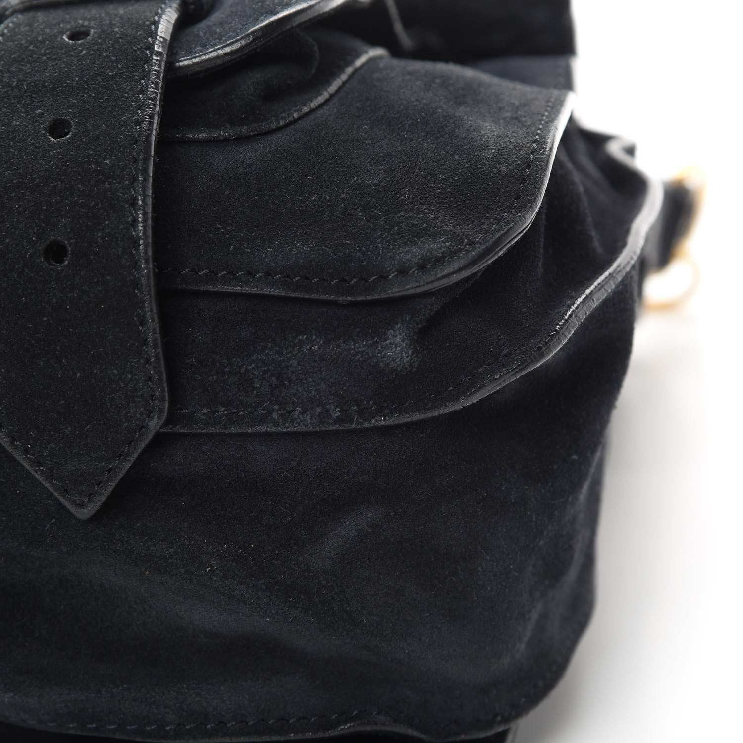 Proenza Schouler Suede Medium PS1 Satchel Navy 14 of 17