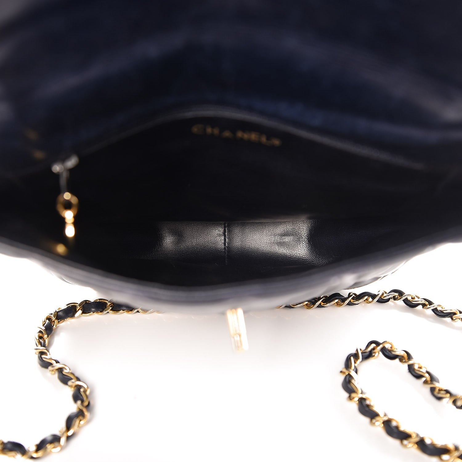 Chanel Lambskin Quilted Small Flap Navy 5 of 14