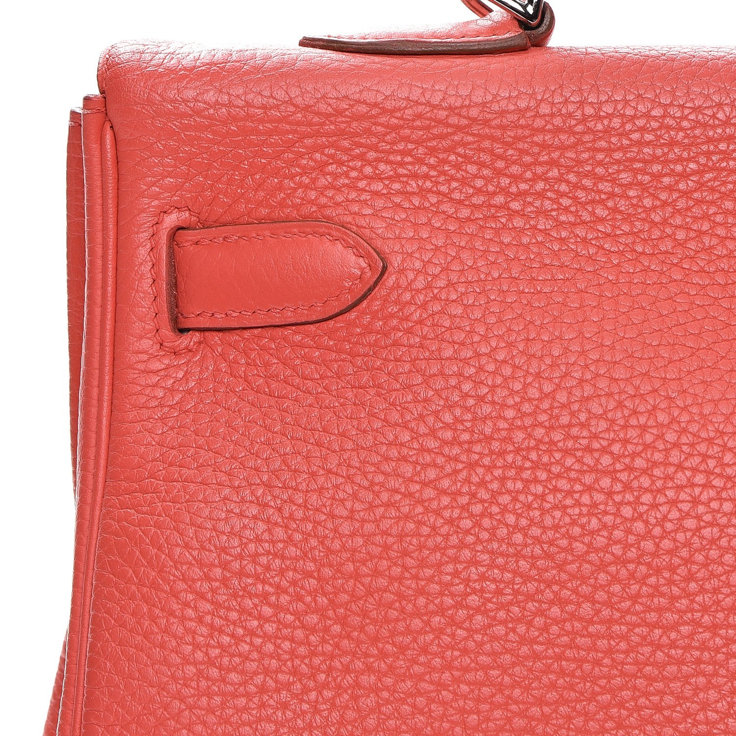 Hermes Togo Kelly Retourne 35 Geranium 25 of 36
