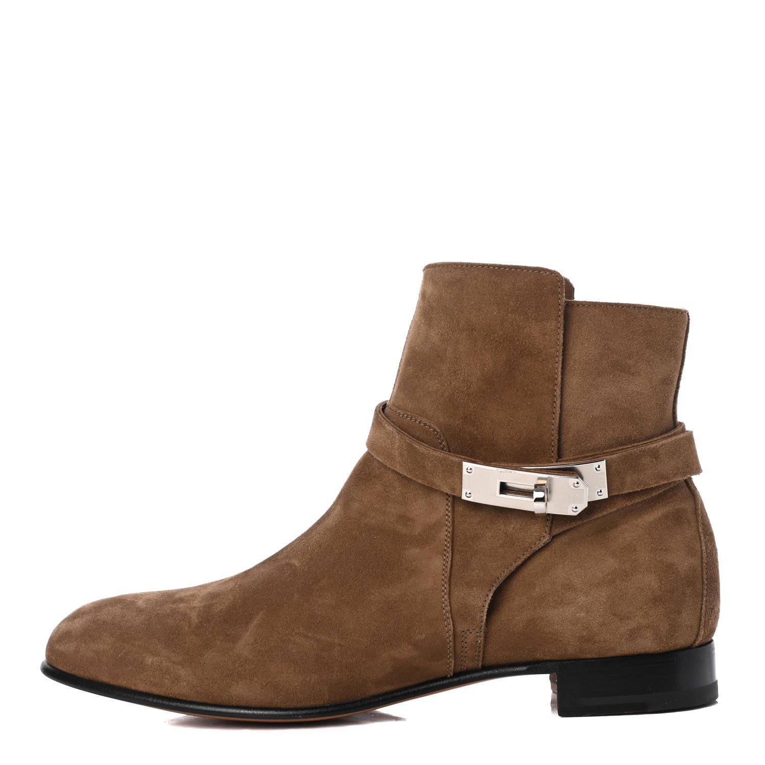 Hermes Suede Neo Low Boots 38 Ecorce 2 of 20
