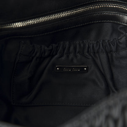 Miu Miu Nappa Matelasse Crystal Flap Clutch Black 7 of 8