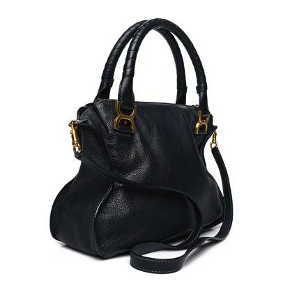 Chloe Calfskin Medium Marcie Satchel Black 3 of 14