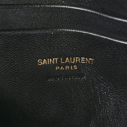 Saint Laurent Grain De Poudre Matelasse Monogram Mini Lou Camera Bag Crema Soft 7 of 12