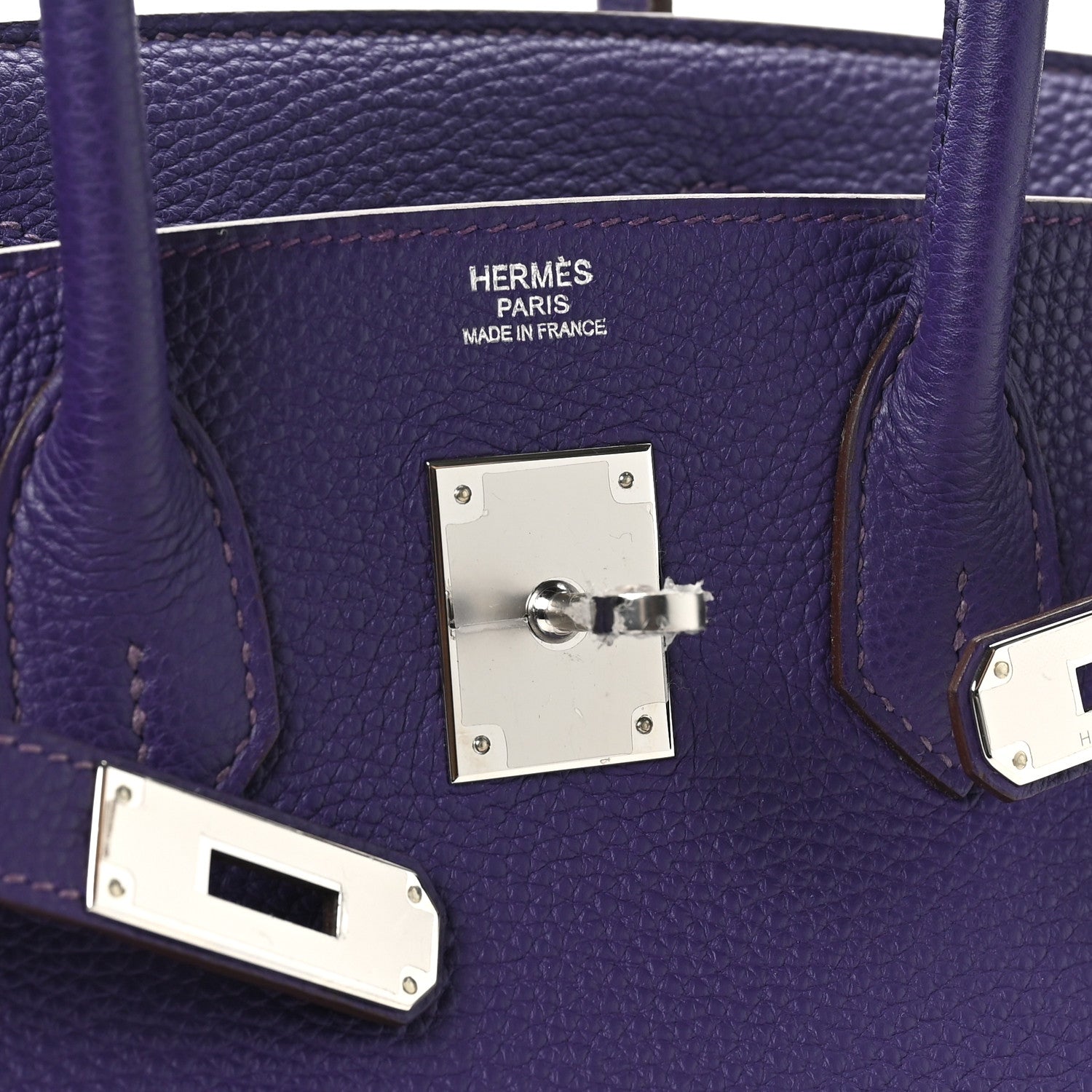 Hermes Togo Birkin 30 Iris 6 of 10