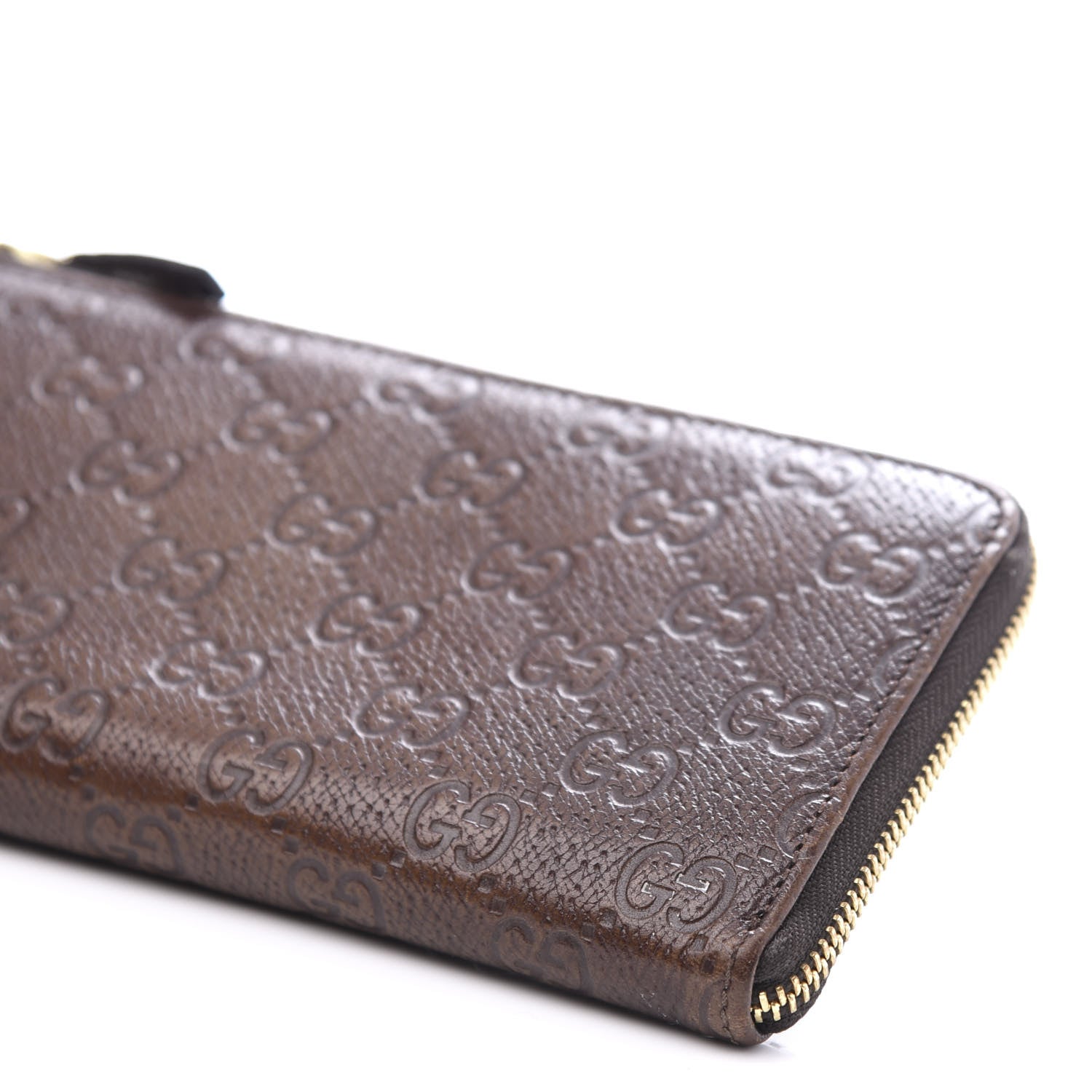 Gucci Guccissima Donna Long Wallet Chocolate 7 of 7