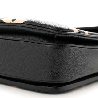 Louis Vuitton Empreinte Monogram Giant Pochette Metis Black Beige 9 of 12