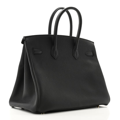 Hermes Togo Birkin 35 Black 3 of 10