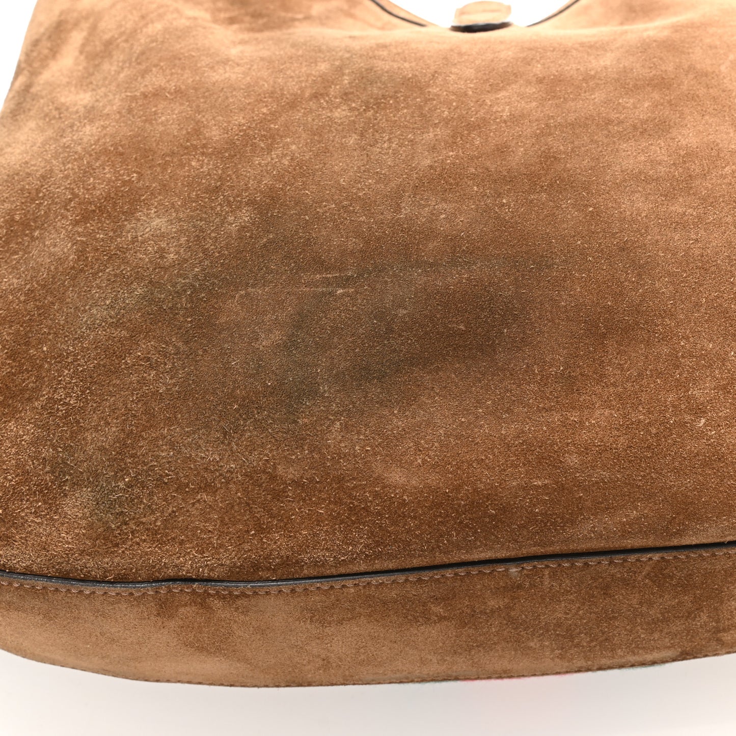 Suede Cudu Web Large Jackie Hobo Marron Glace