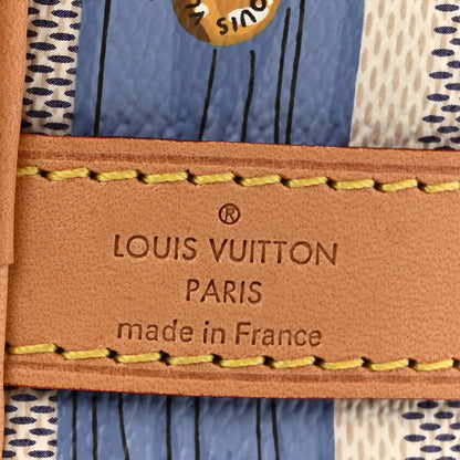 Louis Vuitton Damier Azur Summer Trunks Speedy Bandouliere 30 6 of 14
