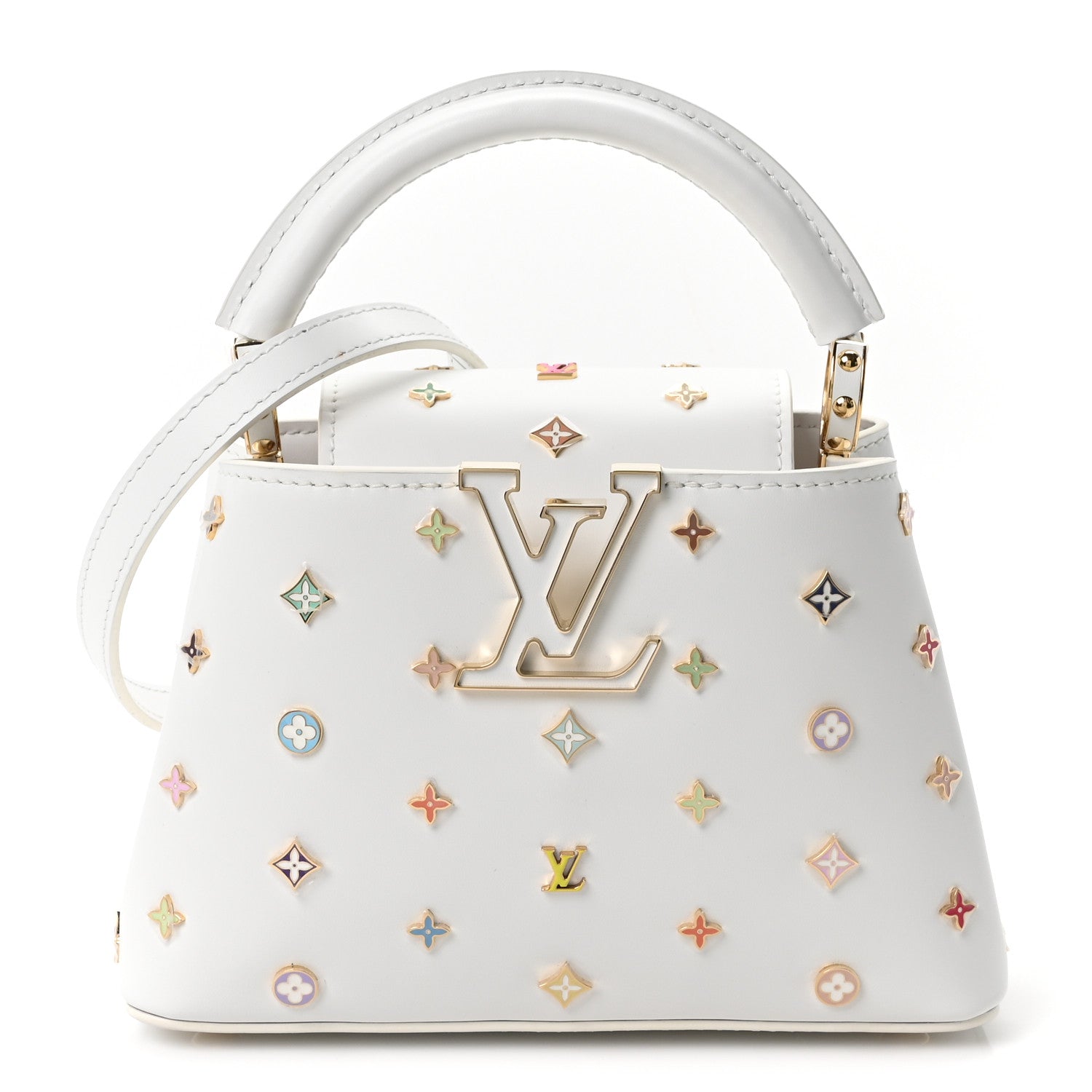 Louis Vuitton LV X TM Cowhide Mini Capucines Multicolor 1 of 9