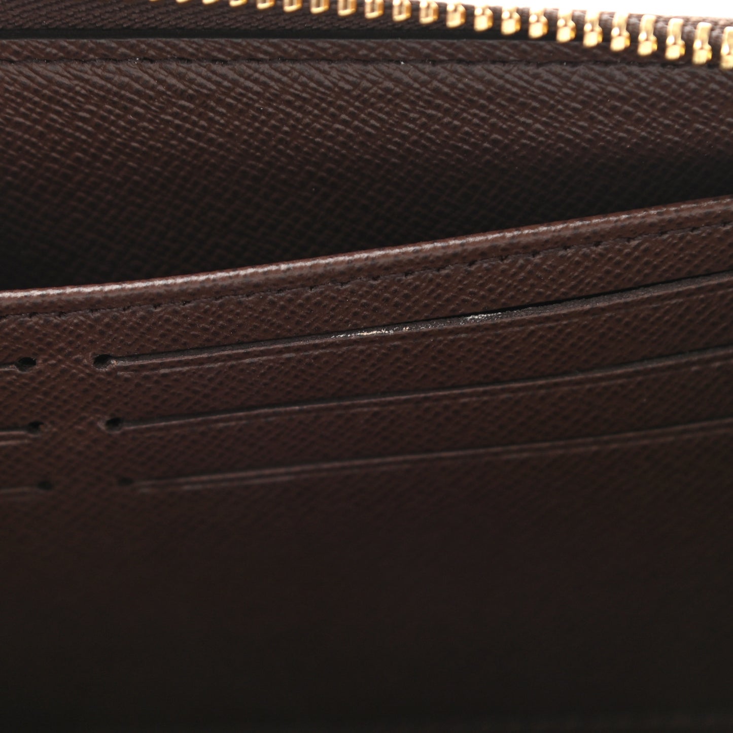 Damier Ebene Zippy Wallet