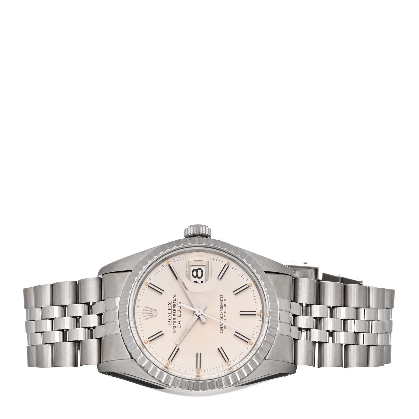 Stainless Steel 36mm Oyster Perpetual Datejust Watch Silver 16030