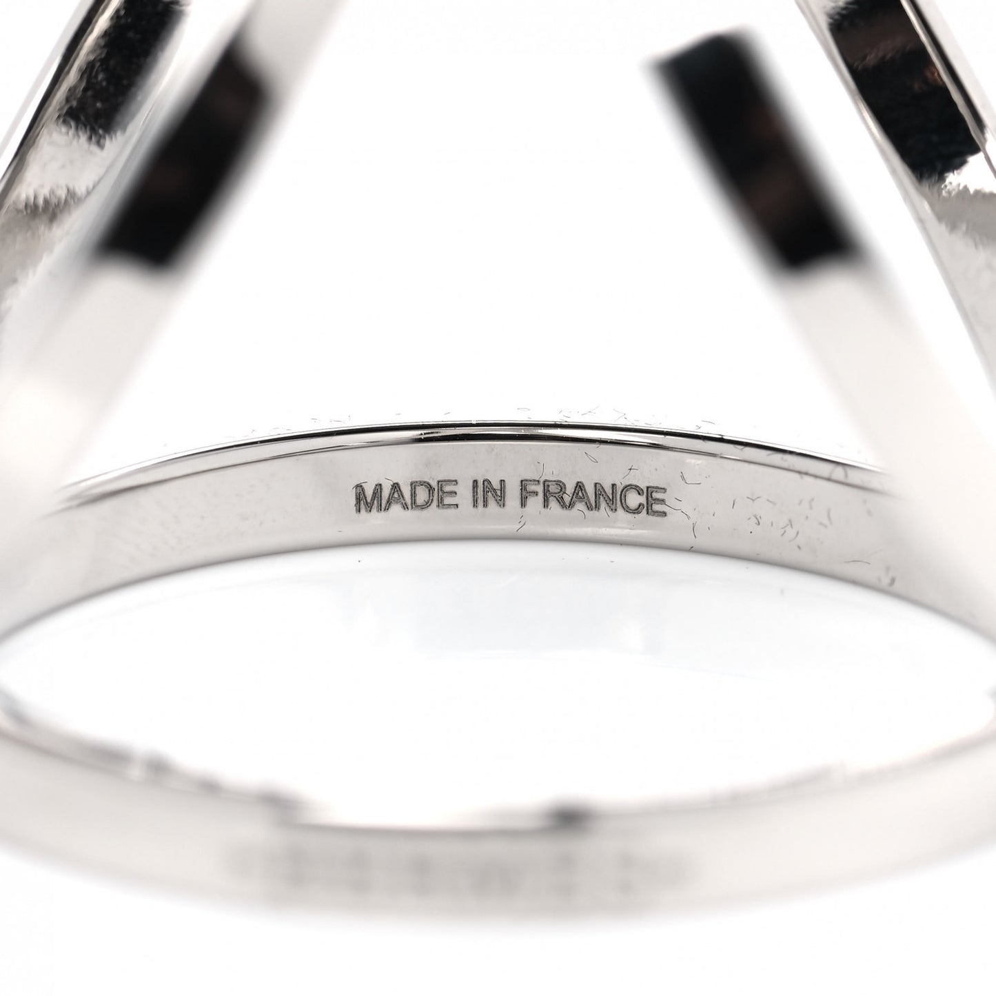 Palladium Trio Scarf Ring