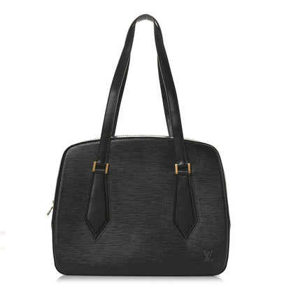 Louis Vuitton Epi Voltaire Black 1 of 8