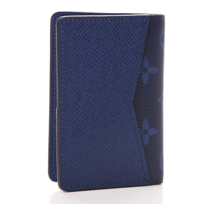 Louis Vuitton Taigarama Pocket Organizer NM Cobalt 3 of 7