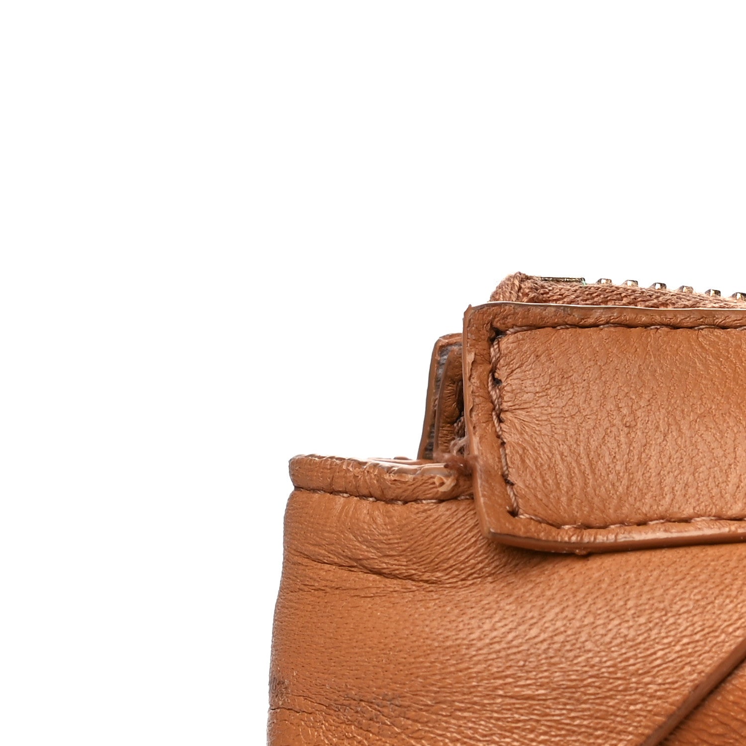 Bottega Veneta Nappa Maxi Blown Up Intrecciato Pouch Clutch Caramel 22 of 24