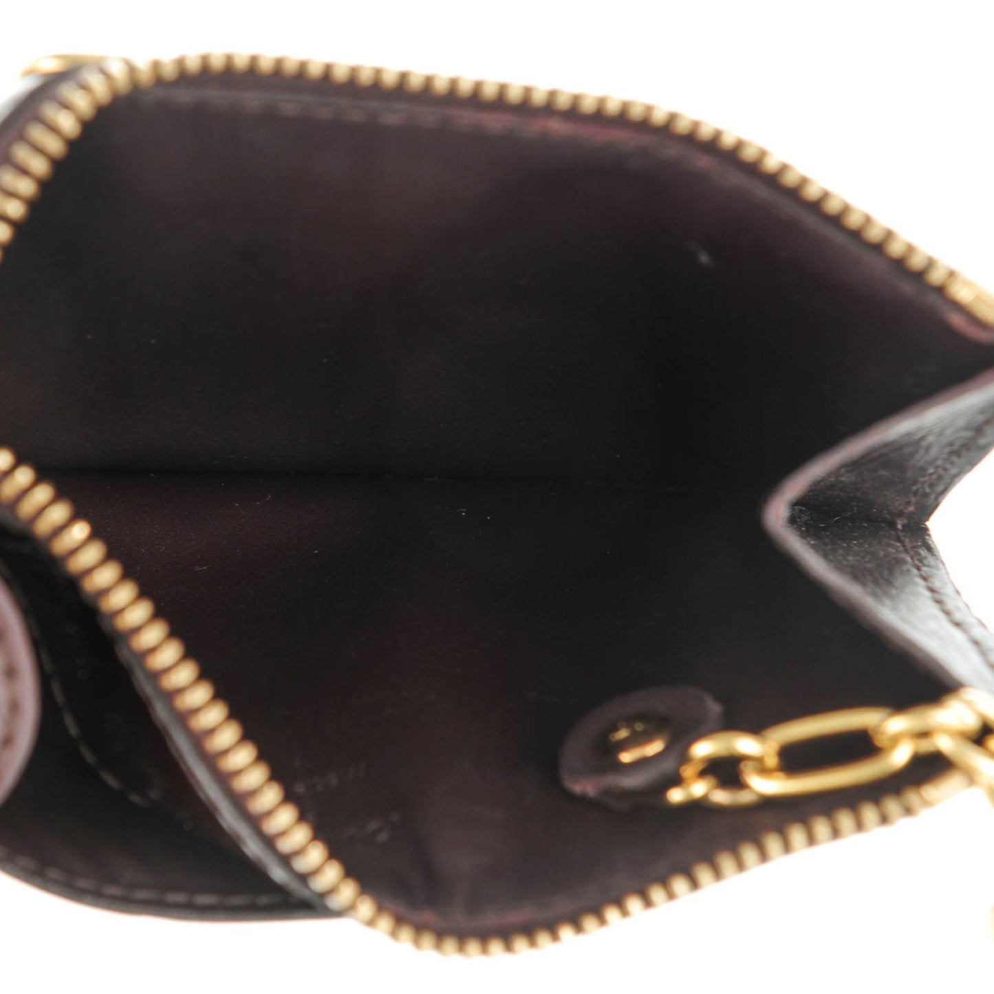 Vernis Key Pouch Amarante