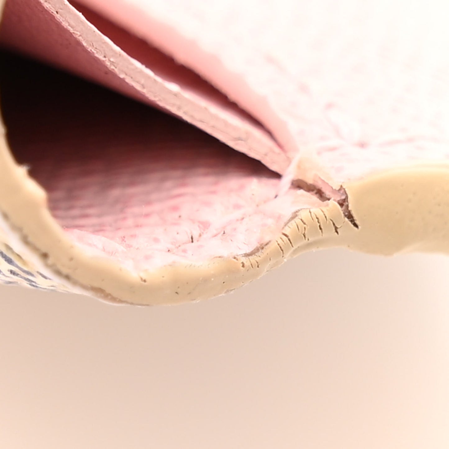 Damier Azur Victorine Wallet Rose Ballerine