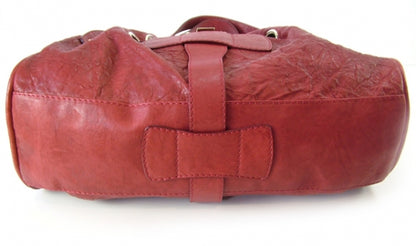 Jimmy Choo Leather XL Ramona Tote Red 5 of 11