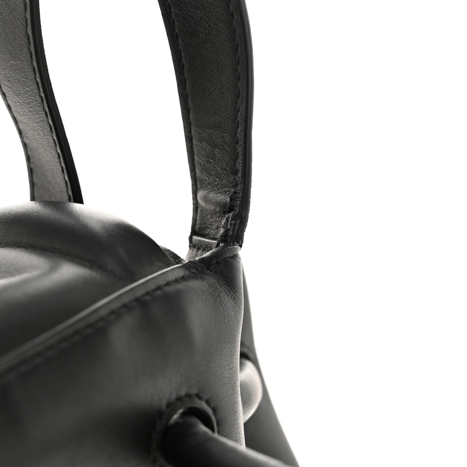 Bottega Veneta Calfskin Small Beak Tote Black 9 of 12