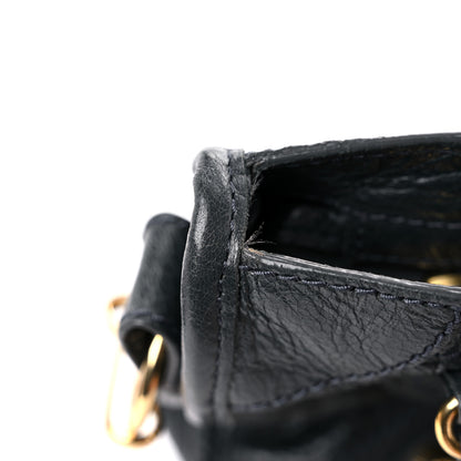 Balenciaga Agneau Giant 12 Gold Hardware Mini City Anthracite 12 of 14