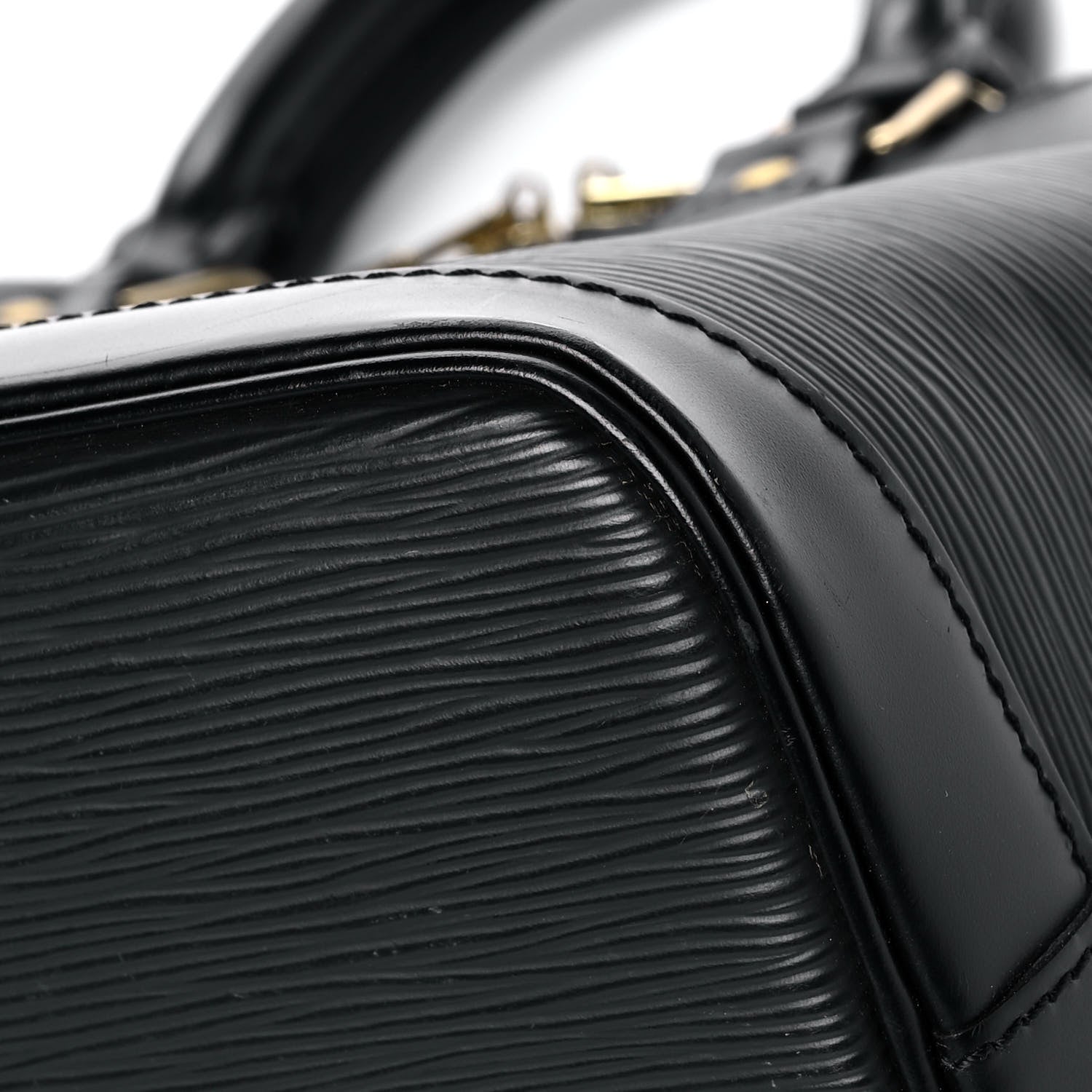 Louis Vuitton Epi Alma PM Black 10 of 20