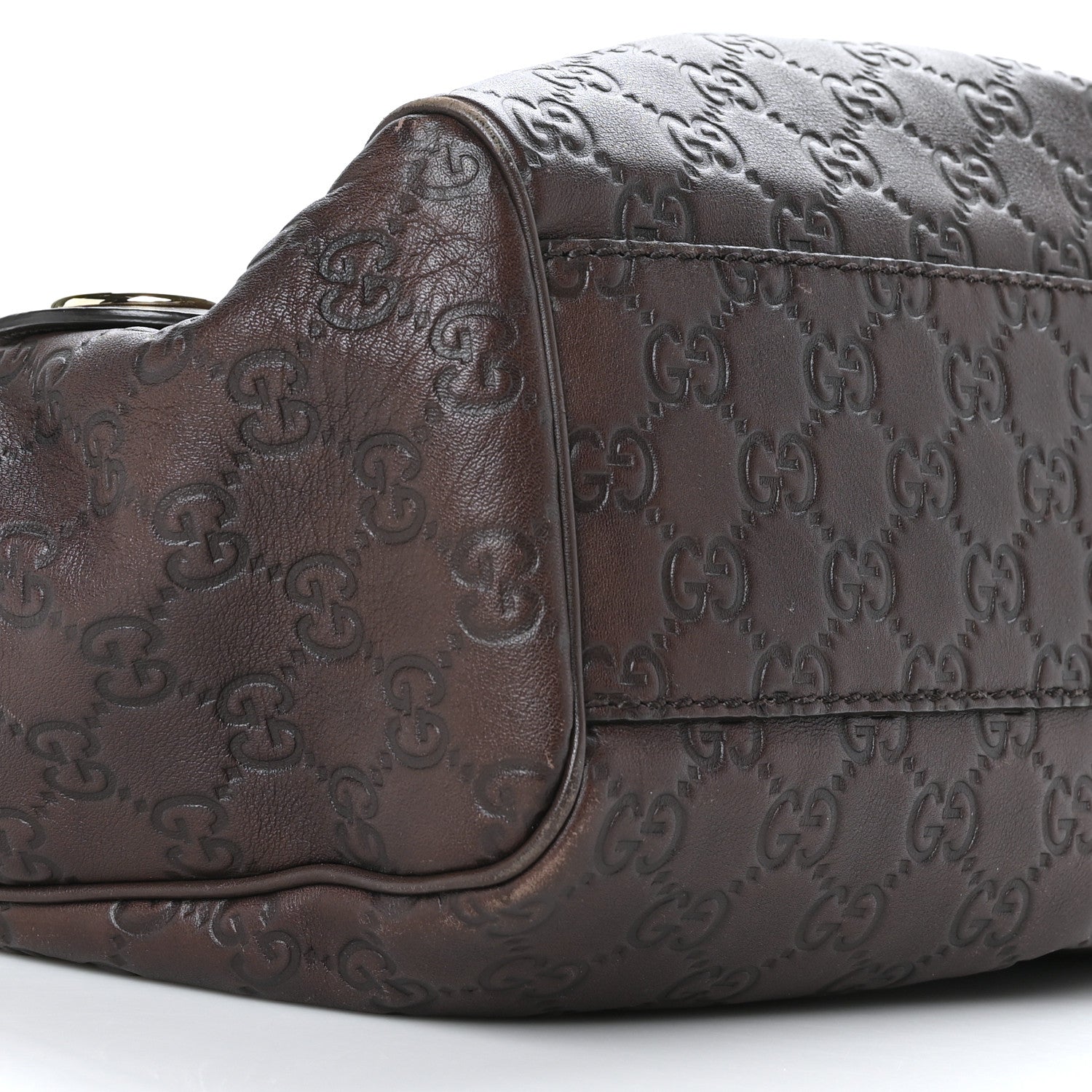 Gucci Guccissima Medium Sukey Tote Chocolate 8 of 9