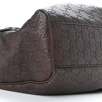 Gucci Guccissima Medium Sukey Tote Chocolate 8 of 9
