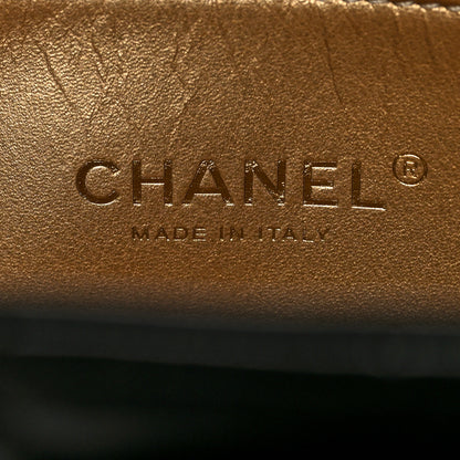 Chanel Lambskin Quilted Coco Midnight Clutch Black 6 of 10
