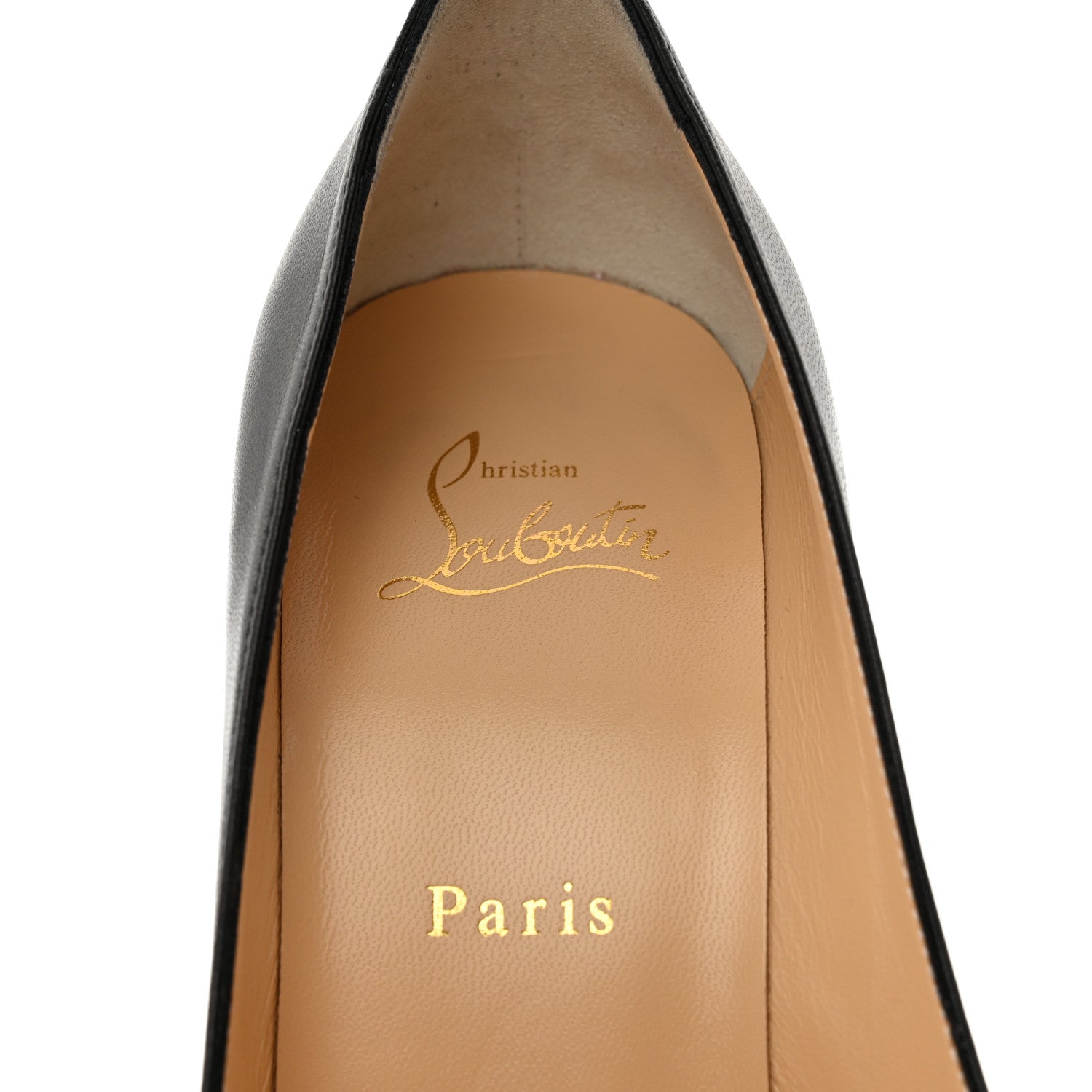 Christian Louboutin Shiny Nappa Kate 100 Pumps 38.5 Black 6 of 10