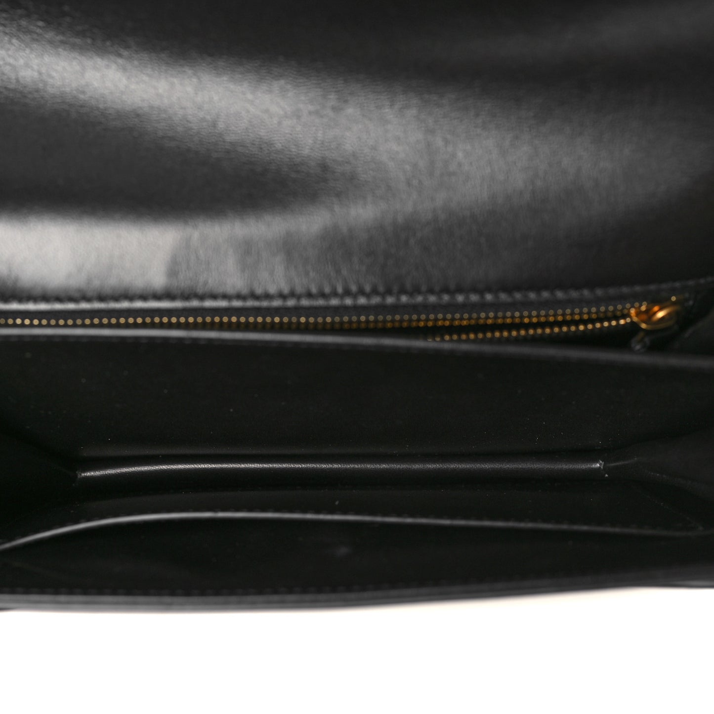 Smooth Calfskin Le Maillon Satchel Black