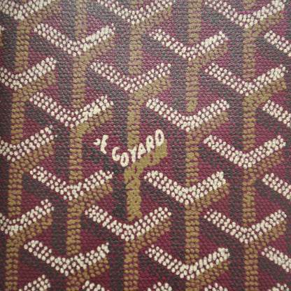 Goyard Goyardine Wallet Burgundy 6 of 7