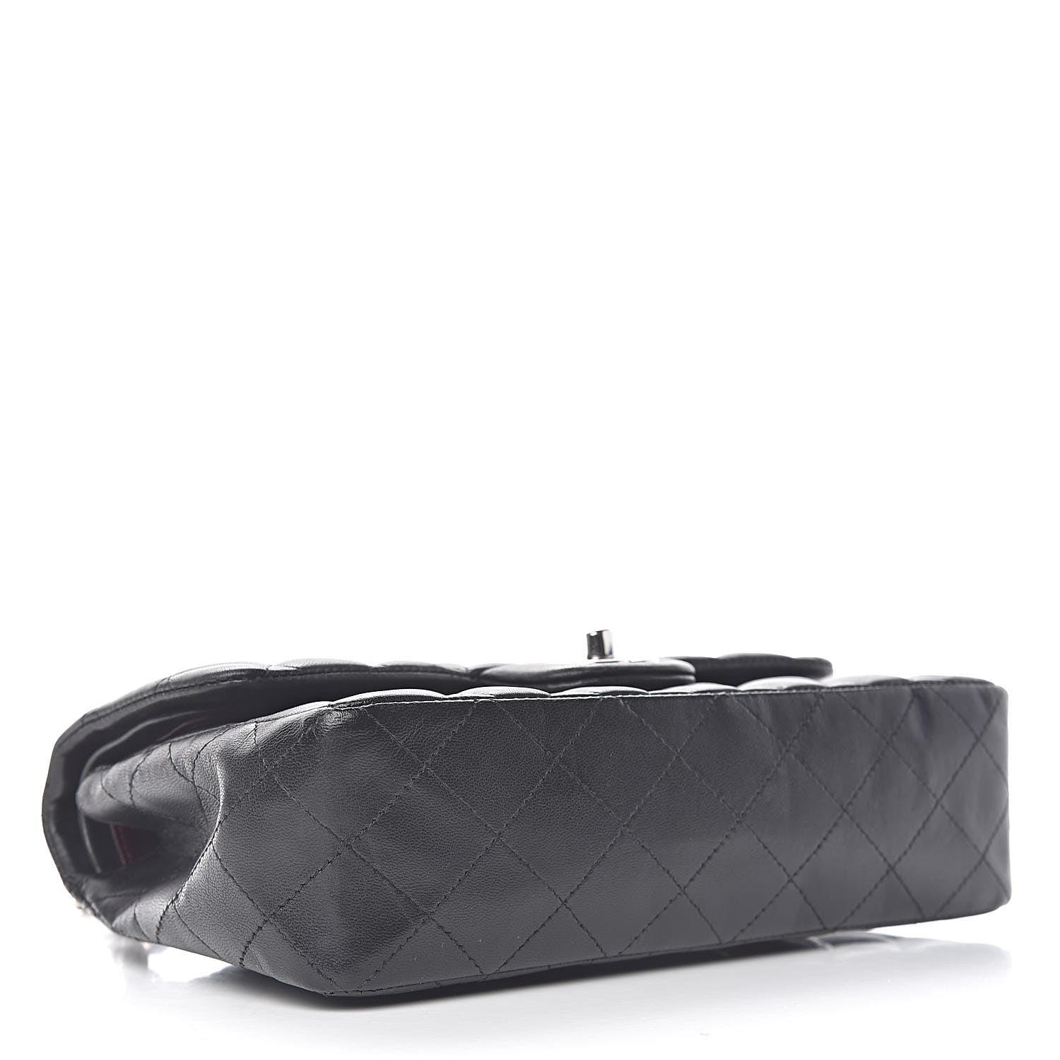 Chanel Lambskin Quilted Small Double Flap Black 4 of 10