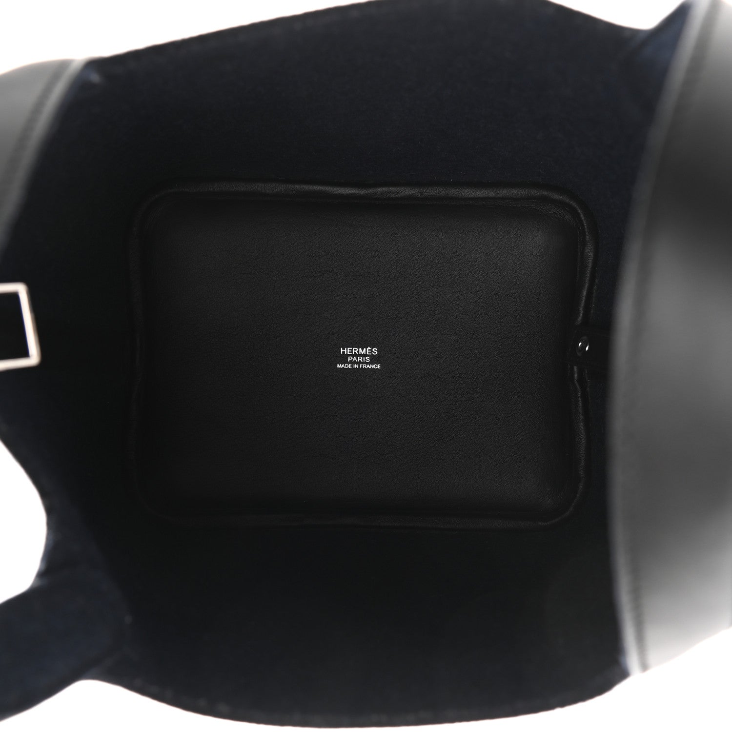 Hermes Feutre Swift Picotin Lock 18 PM Bleu Nuit Black 5 of 11