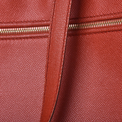 Chanel Caviar Zip Top Tote Red 10 of 24