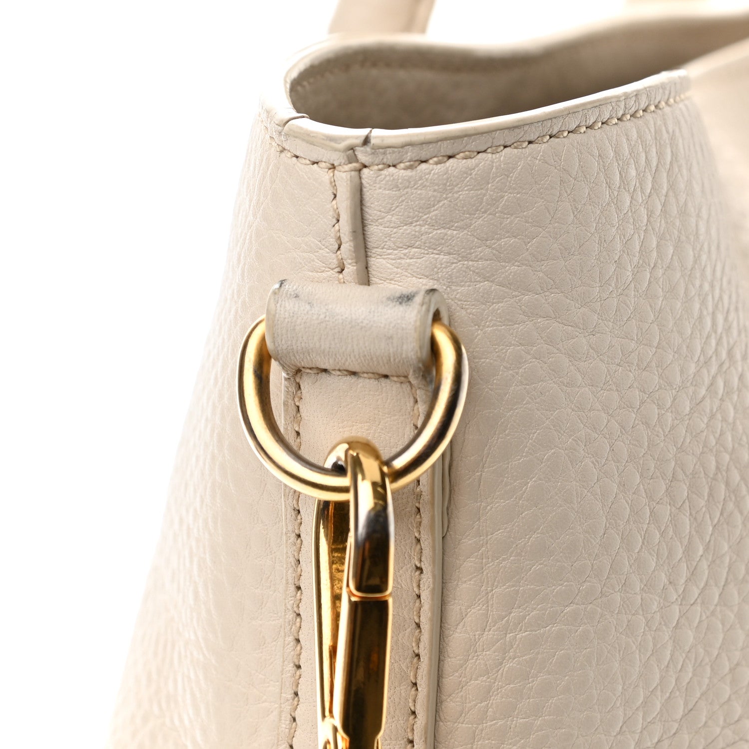 Prada Vitello Daino Tote Talco 22 of 23