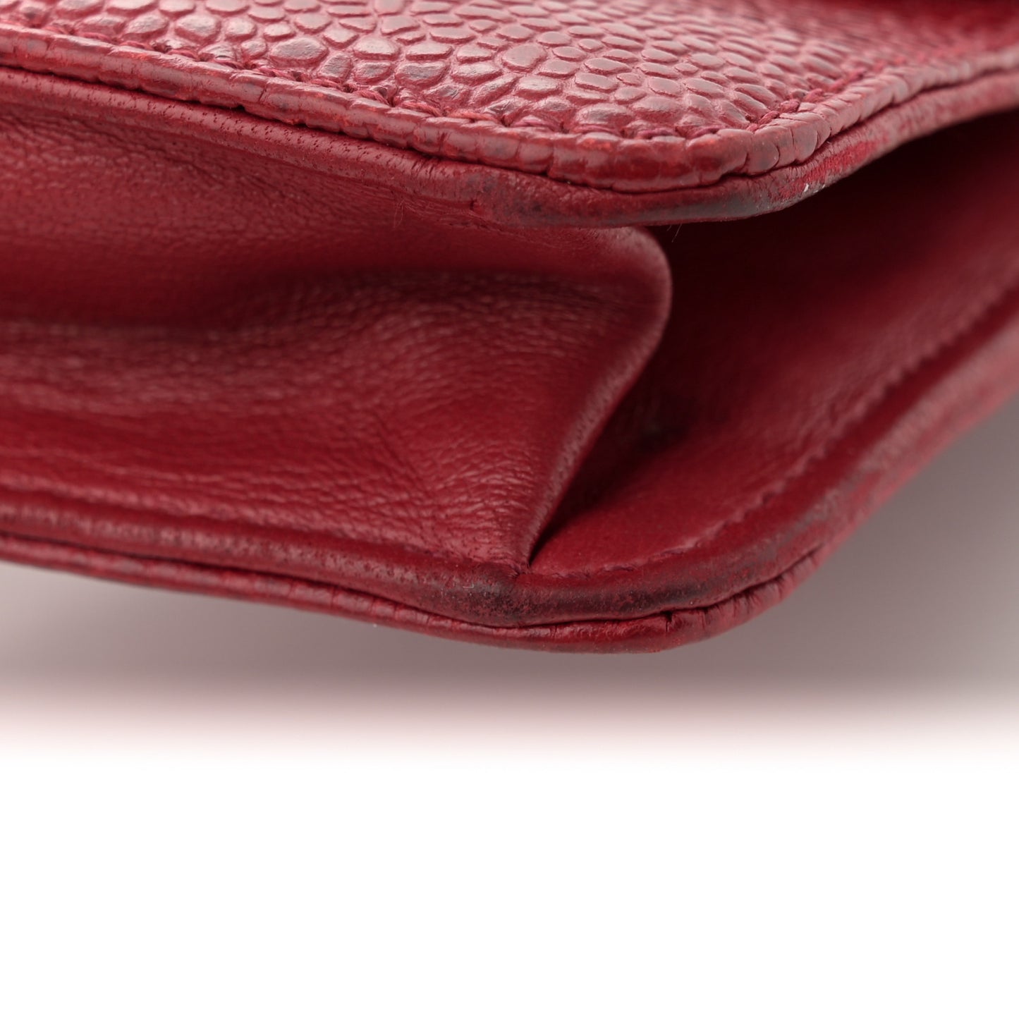 Caviar Timeless CC Wallet On Chain WOC Red