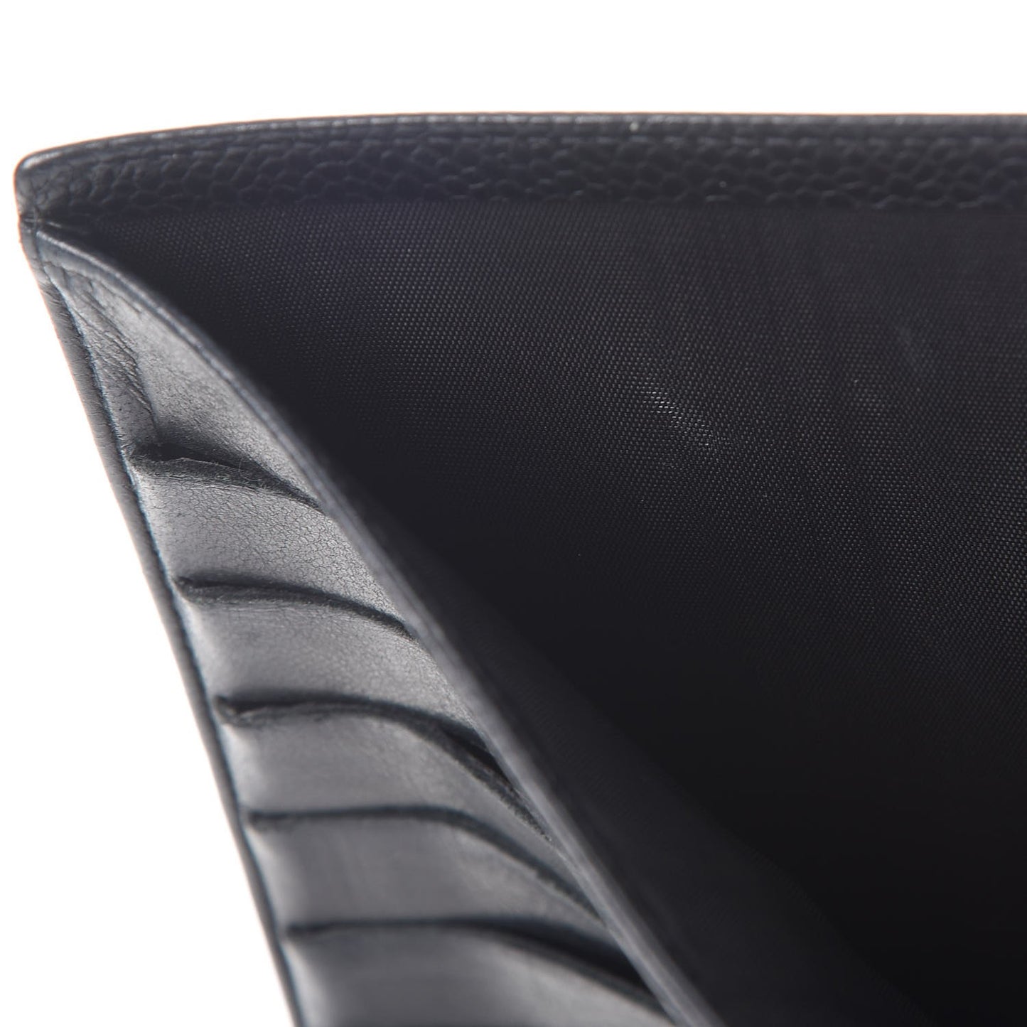 Caviar Timeless CC French Wallet Black