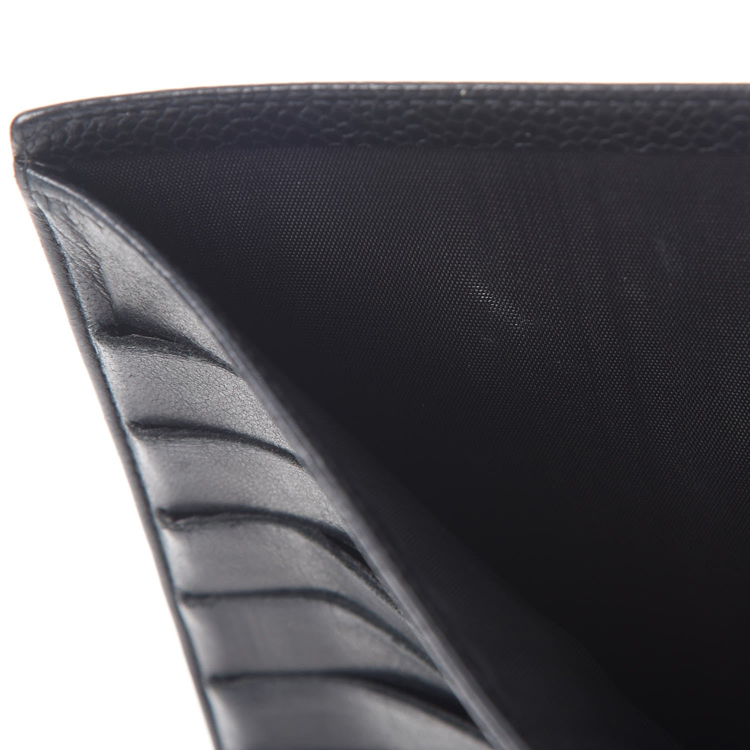 Chanel Caviar Timeless CC French Wallet Black 10 of 11