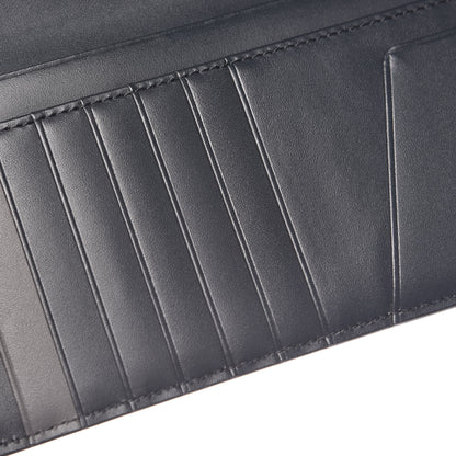 MCM Calfskin Bifold Long Wallet Phantom Gray 9 of 9